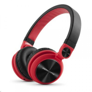 Energy Sistem Headphones DJ2 fejhallgat&oacute; fekete-piros (EN 424597)